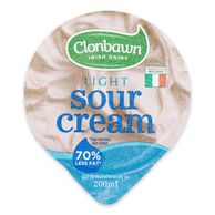 Light Sour Cream 200ml Clonbawn